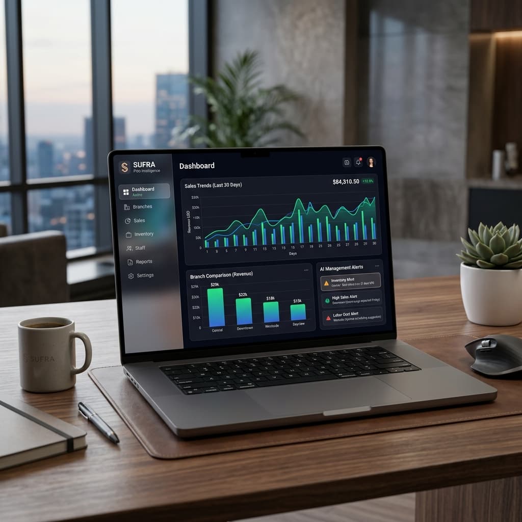 SUFRA desktop dashboard